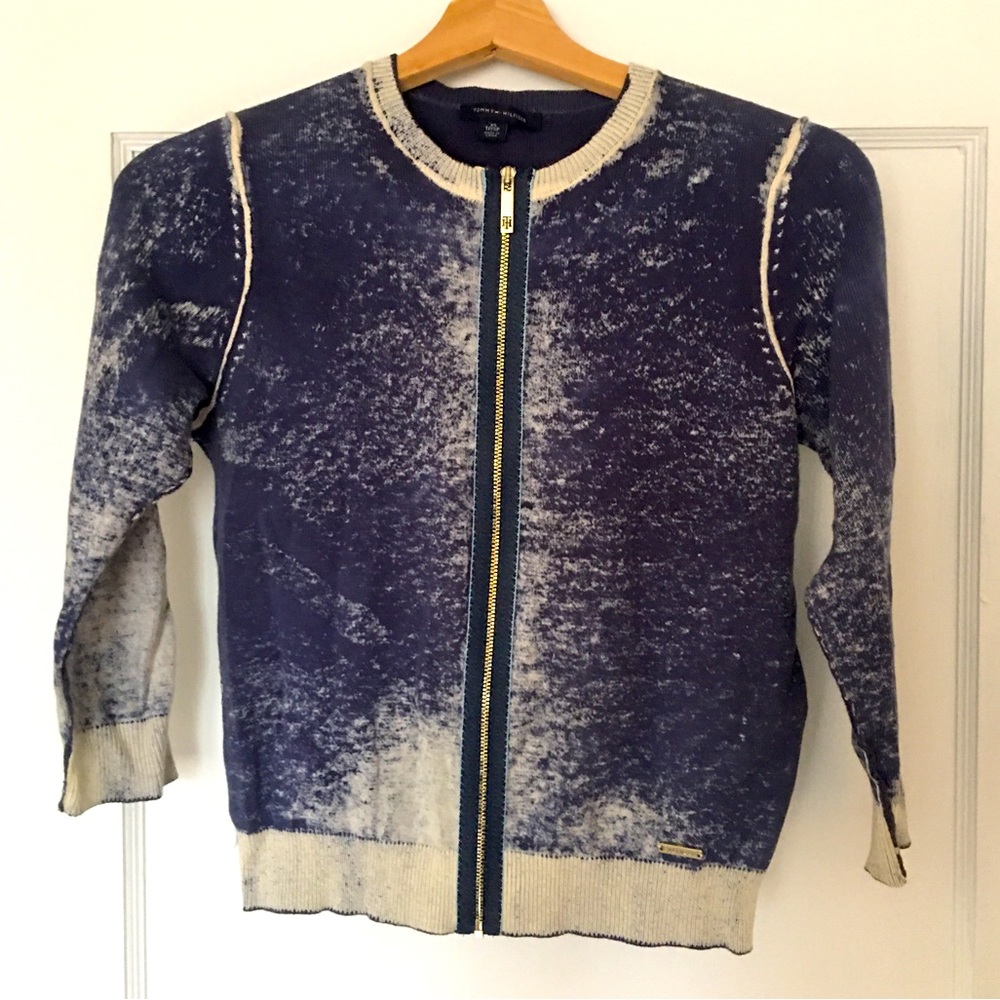 Tommy Hilfiger zipper cardigan, XS